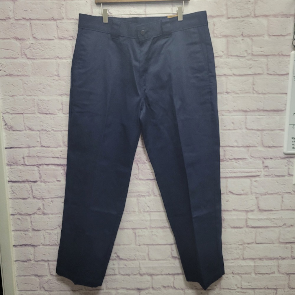 NEW Brahma Work Tough Pants 38X30 Navy Blue Relaxed Fit Workwear Utility‎ Gorp